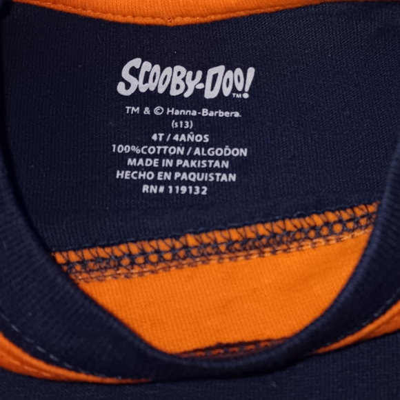New 90s Scooby Doo Shirt Vintage Toddler Tee - Picture 3 of 5